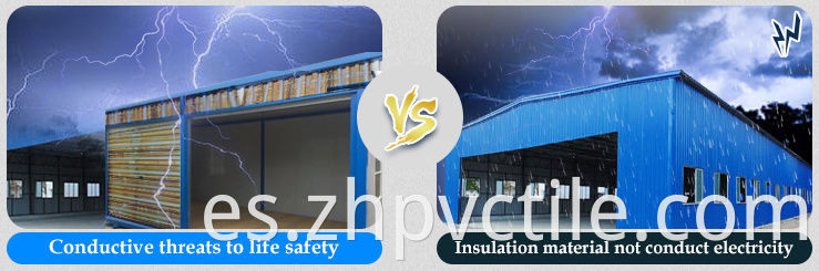 advantages of pvc roof sheets